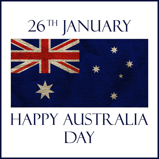 Плакат Дня Австралии
 - Вектор,изображение