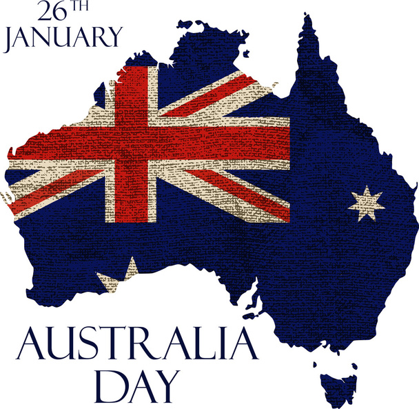 Плакат день Австралії
 - Вектор, зображення