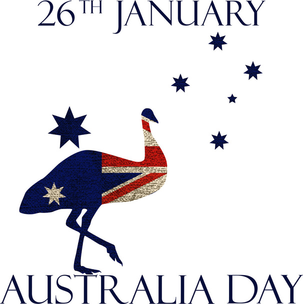 Αυστραλία ημέρα αφίσα - Διάνυσμα, εικόνα