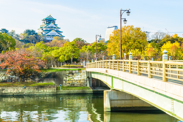 Krásnou architekturu Osaka hrad - Fotografie, Obrázek