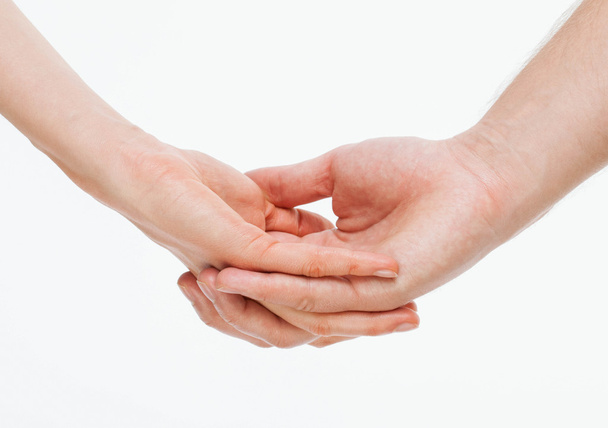 Hände sanft halten - Foto, Bild