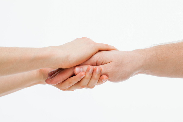 hands gently holding - Foto, afbeelding