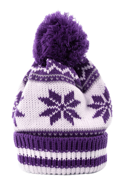 Chapeau de ski violet
 - Photo, image