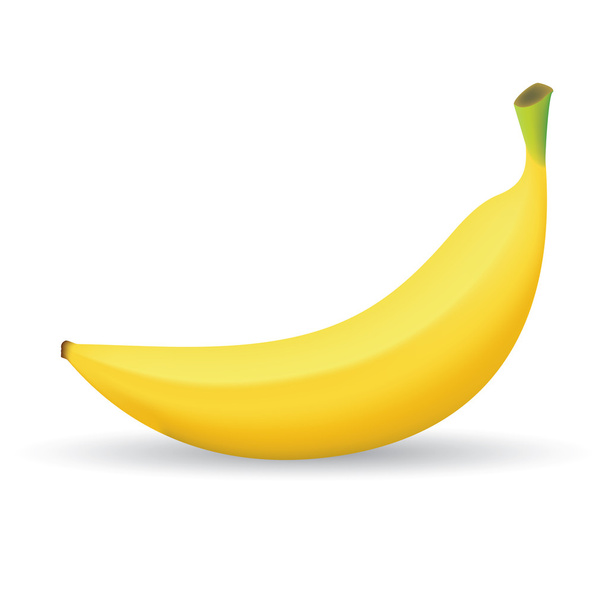 Banana Fruit Illustration - Vector, afbeelding