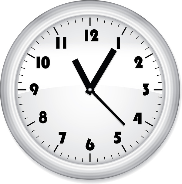 Reloj de oficina
 - Vector, Imagen