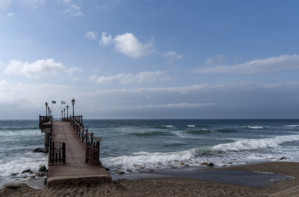 Marbella Nagueles beach, Andalúzia - Fotó, kép