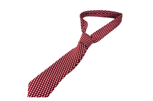 Krawatte auf weißem Hintergrund  - Foto, Bild