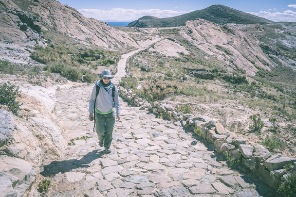 Пригоди на острові нд, озеро Тітікака, Болівія - Фото, зображення