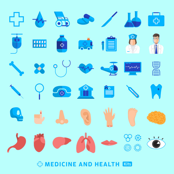 Médecine et santé symboles
 - Vecteur, image