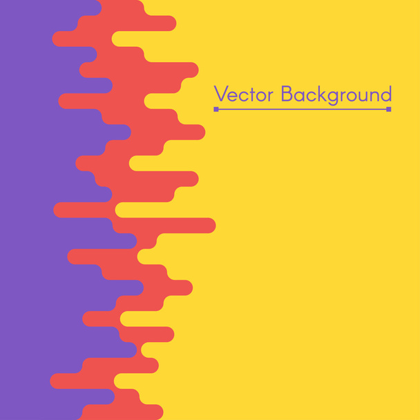 Vector colorful flat background - Vektor, obrázek