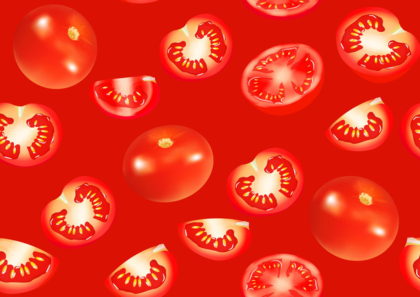 Modèle de tomate, texture. Illustration vectorielle
 - Vecteur, image