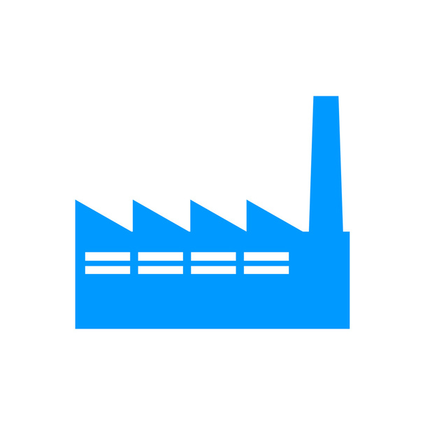 pictogram van de fabriek - Vector, afbeelding