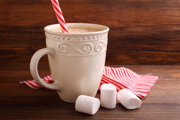 cup of sweet cocoa - Φωτογραφία, εικόνα