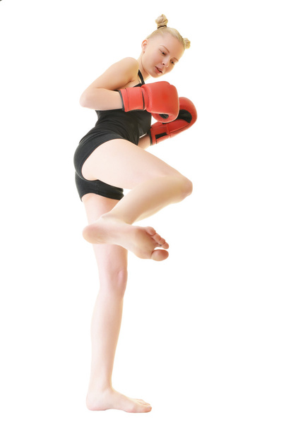 Boxer féminin attrayant
 - Photo, image
