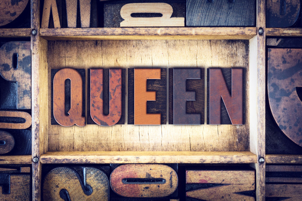 Queen koncepció Magasnyomó típusa - Fotó, kép