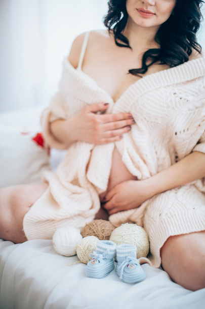 duş bebek, hamile kadın - Fotoğraf, Görsel