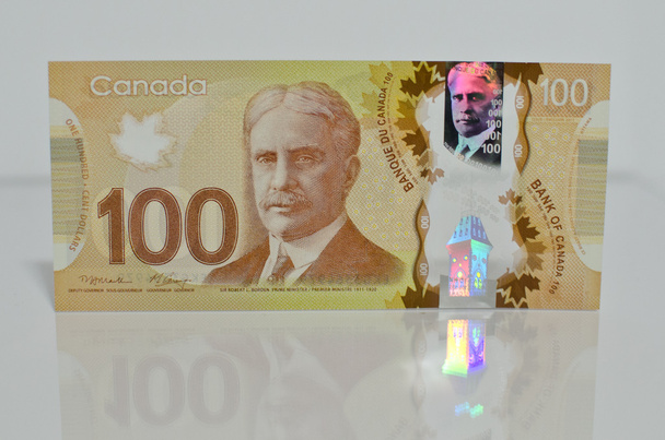 New Canadian plastic note - Photo, Image