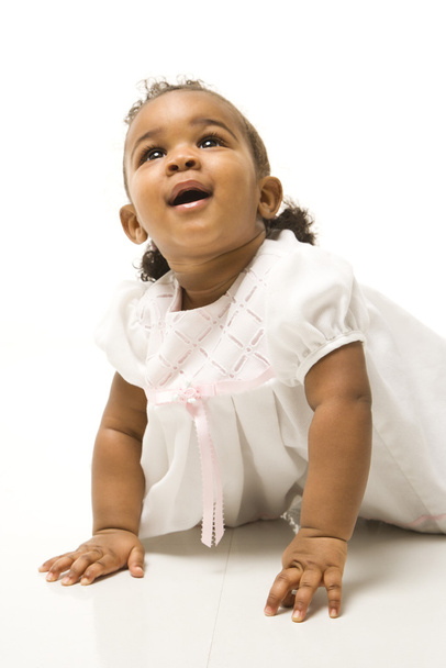 Portrait of infant girl. - Valokuva, kuva