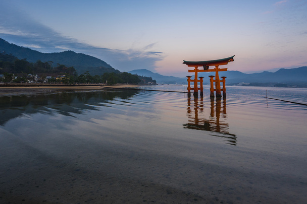 The Floating Torii gate in Miyajima, Japan - Photo, Image
