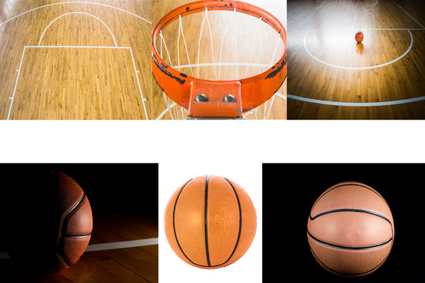 Piso de quadra de basquete como um esporte
 - Foto, Imagem