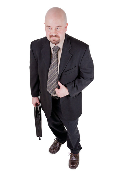 zakenman met werkmap - Foto, afbeelding