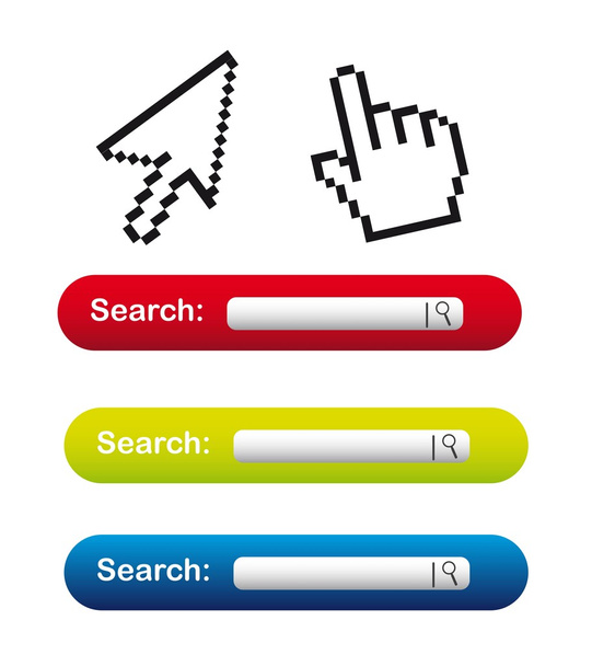 Botones búsqueda
 - Vector, imagen