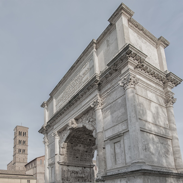 Arco de Roma Plaza de Tito Composición
 - Foto, Imagen