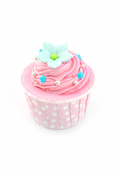 Colorful color cupcake isolated - Photo, Image