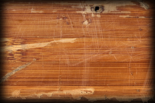 Stary blok lakierowane-deska pęknięta porysowany odkleić winieta Grunge tekstury - Zdjęcie, obraz