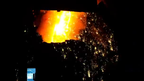 интерьер металлургического завода - Кадры, видео