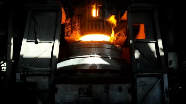 interior de las obras metalúrgicas - Metraje, vídeo