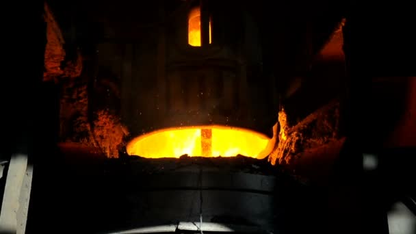 interior de las obras metalúrgicas - Metraje, vídeo