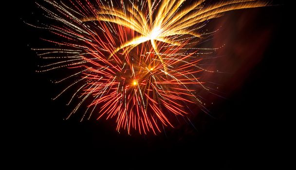 Colorful vivid fireworks - Foto, immagini