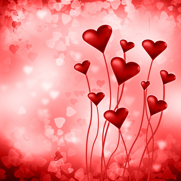 Valentines day abstract background - Фото, изображение