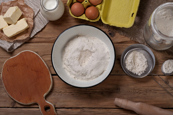 Products for the preparation of dough for bakery products - Фото, зображення