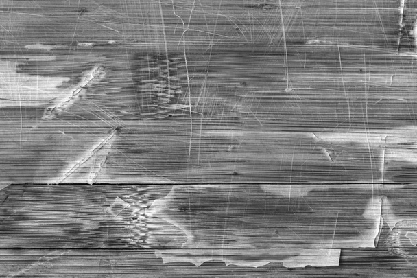 Vecchio Blockboard verniciato incrinato graffiato sbucciato nero e bianco grunge Texture
 - Foto, immagini