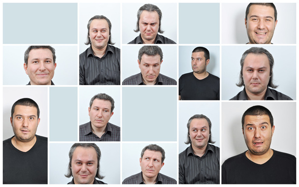 Чоловіки виразів обличчя
 - Фото, зображення
