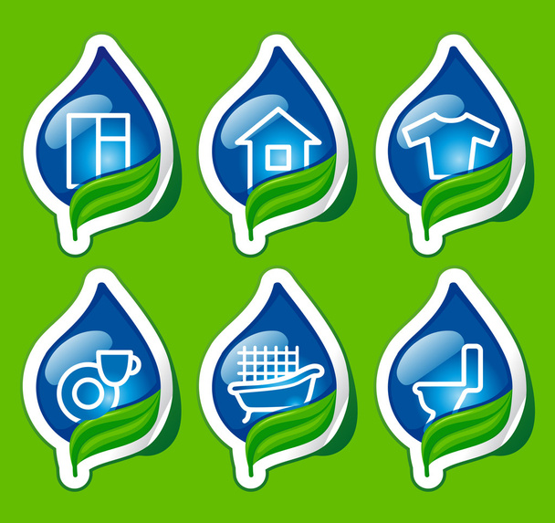 Houseware icons - Vector, Image