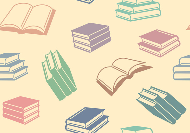 Books background - Vector, Image