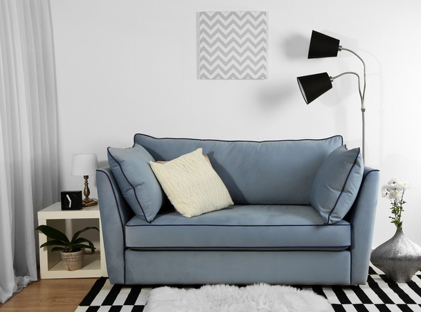 krásné moderní obývací pokoj - Fotografie, Obrázek