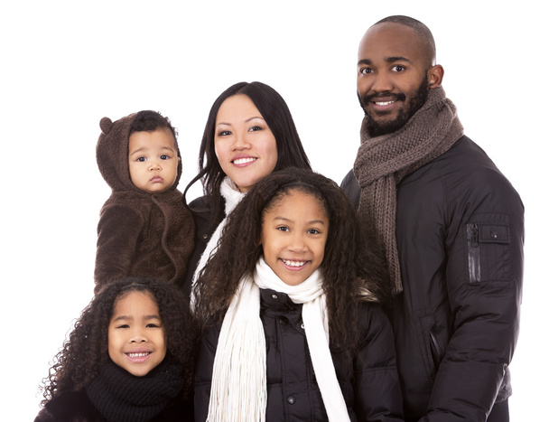 ethnic casual family - Zdjęcie, obraz
