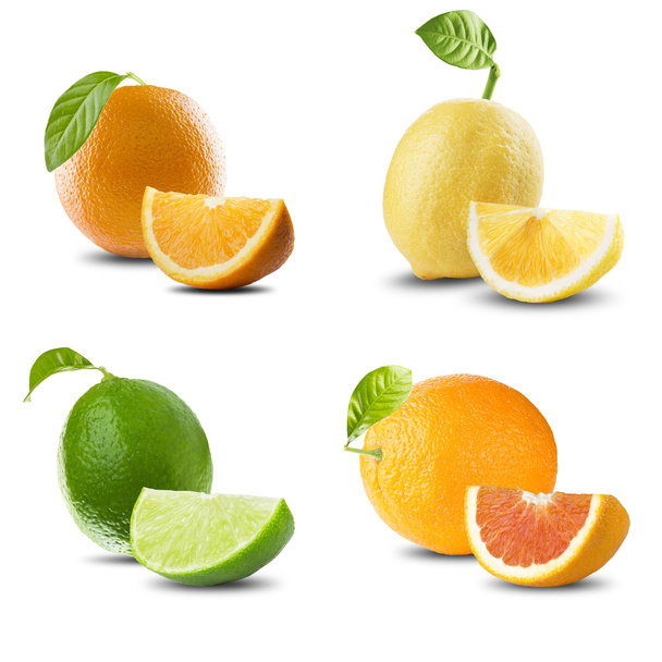 Set of Citrus Fruits - Photo, Image