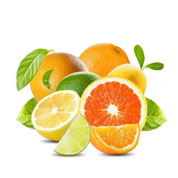 Set of Citrus Fruits - Valokuva, kuva