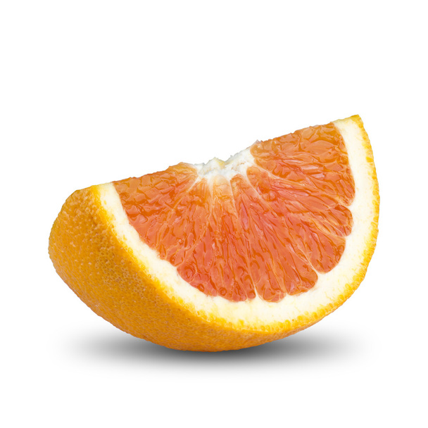 Slice of fresh grapefruit - Zdjęcie, obraz