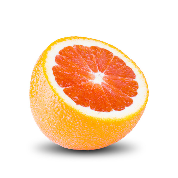 Slice of fresh grapefruit - Foto, afbeelding