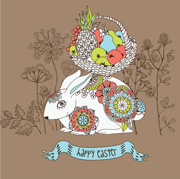 Easter card - Vector, Image