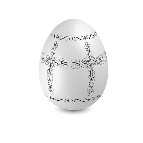 διακοσμημένα εικονογράφηση φορέας Πασχαλινό αυγό - Διάνυσμα, εικόνα