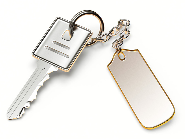 key with blank label - Photo, Image