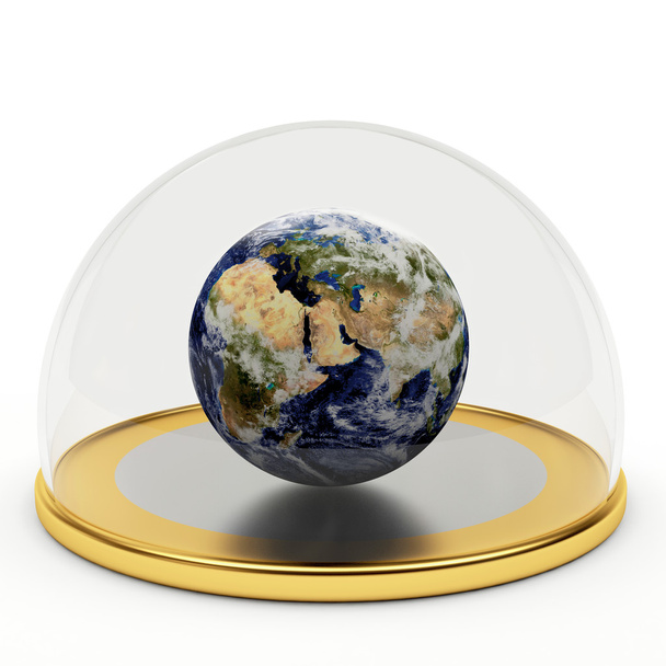 Planeta Tierra bajo la cúpula
. - Foto, imagen