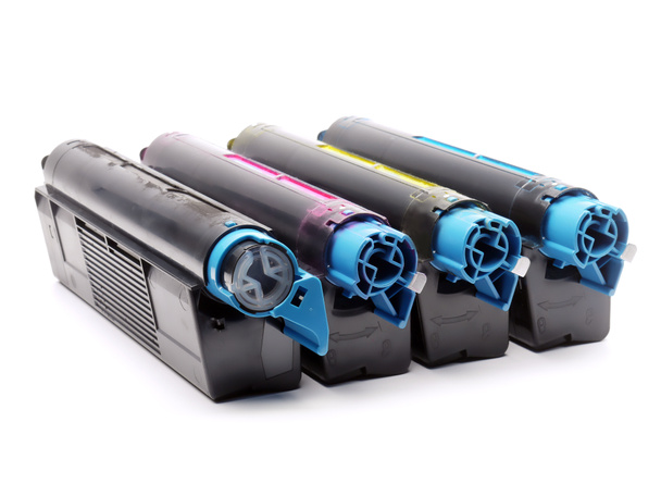 Чотири кольорові лазерні принтери для тонера
 - Фото, зображення